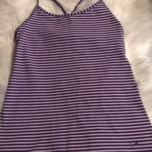 Nike Dri-Fit workout top.